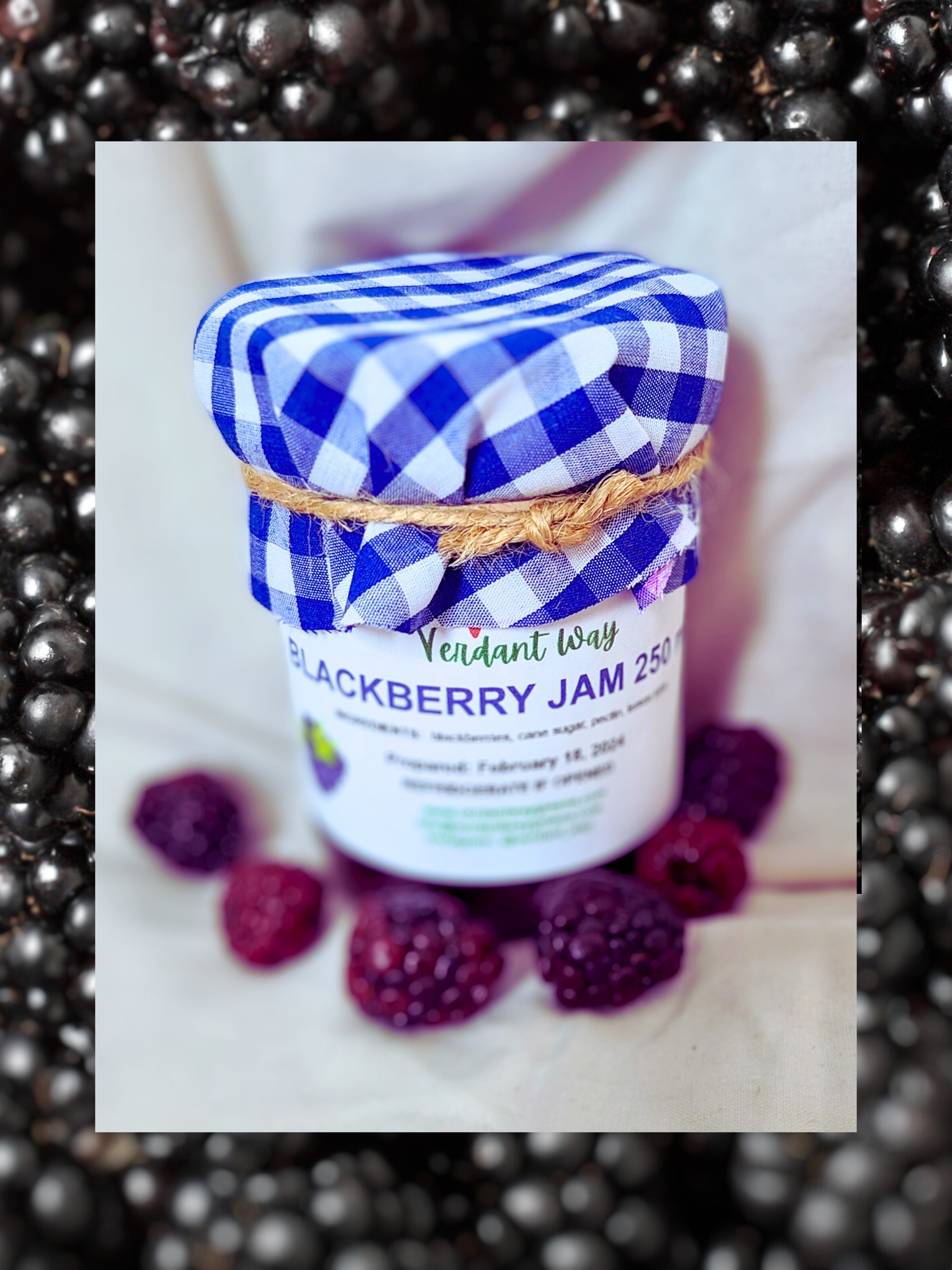 Verdant Way - Our delicious BLACKBERRY JAM is back by popular demand ...