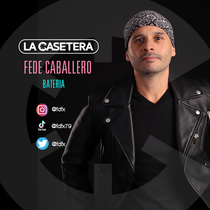 La Casetera - CONOCE A: Fede Caballero FDFX Baterista,... | Facebook