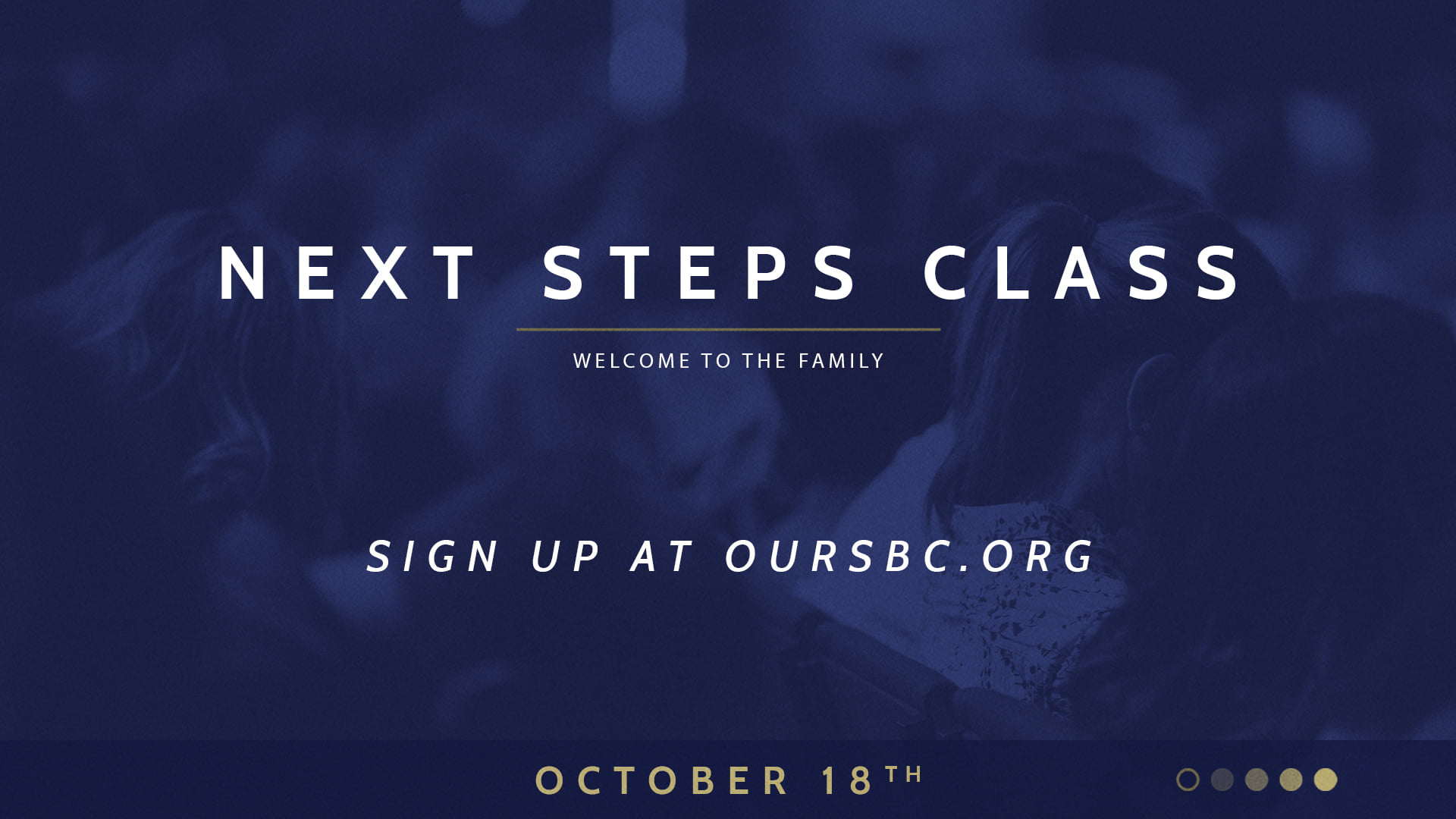 Our Next Steps Class is back on... - Southside Baptist Church | Facebook
