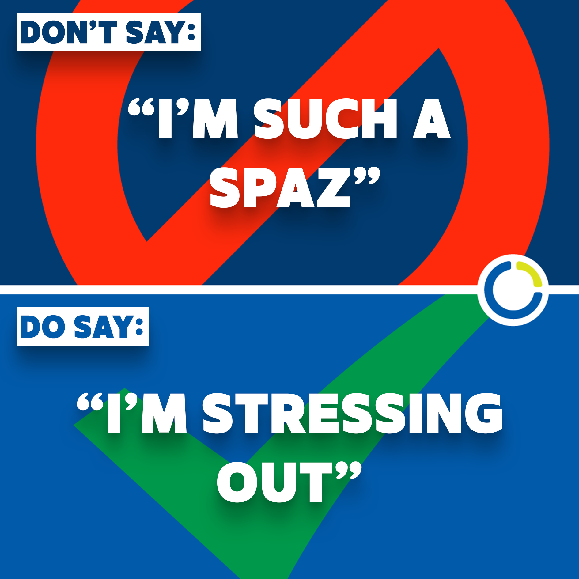 1in4Coalition - Did you know, the word “spaz” is slang for “spastic ...