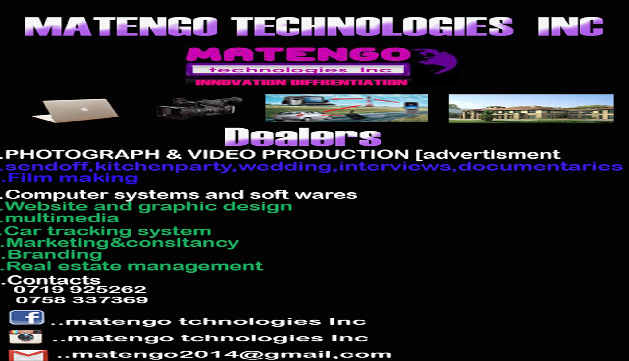 Matengo Technologies Inc | Dar es Salaam