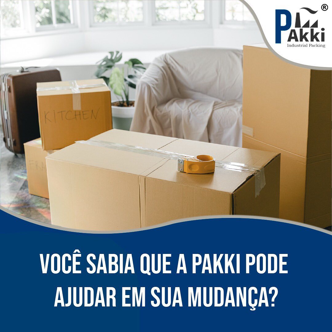 Pak - Você sabe como a Pakki pode ajudar em suas mudanças?...