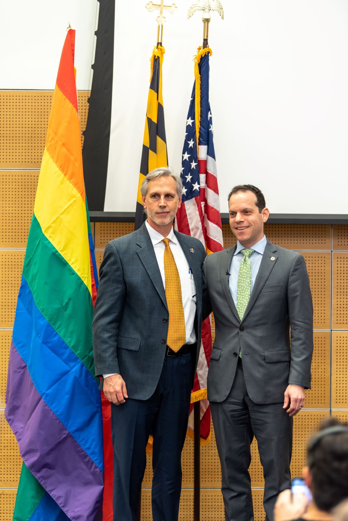 The Pride flag was raised outside the... - Montgomery History