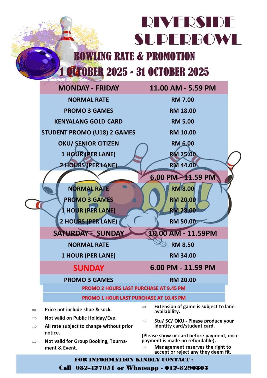Riverside Bowling Kuching