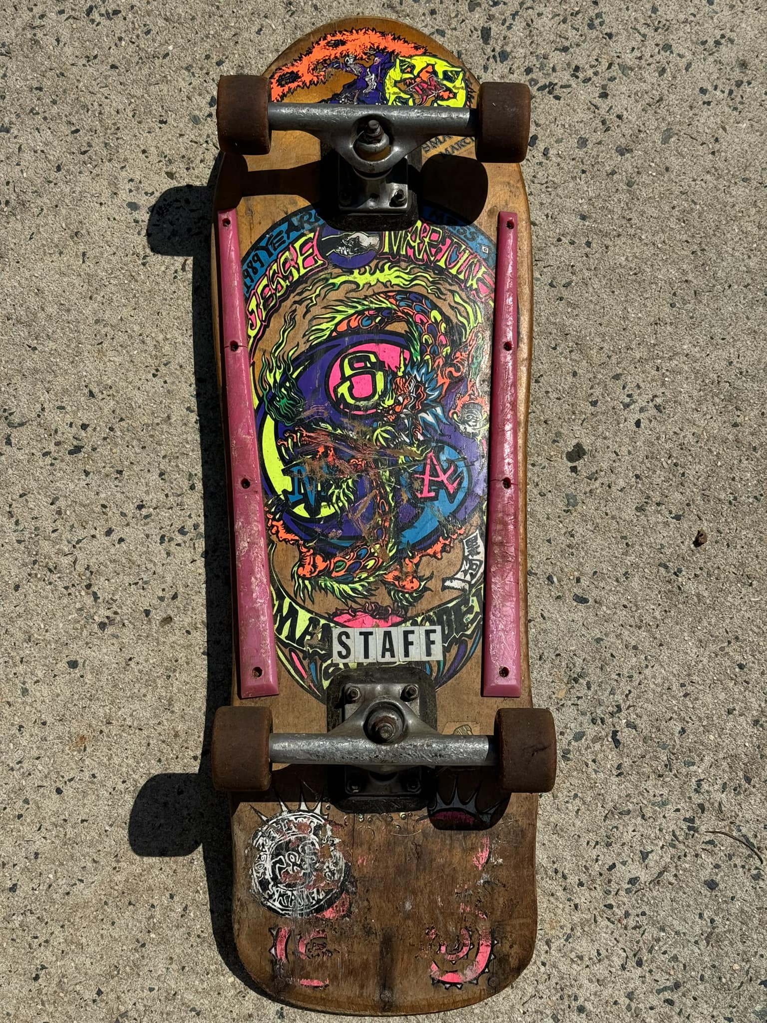 スケートボード SMA Vtg Skateboard Sticker スケートボード SMA Vtg