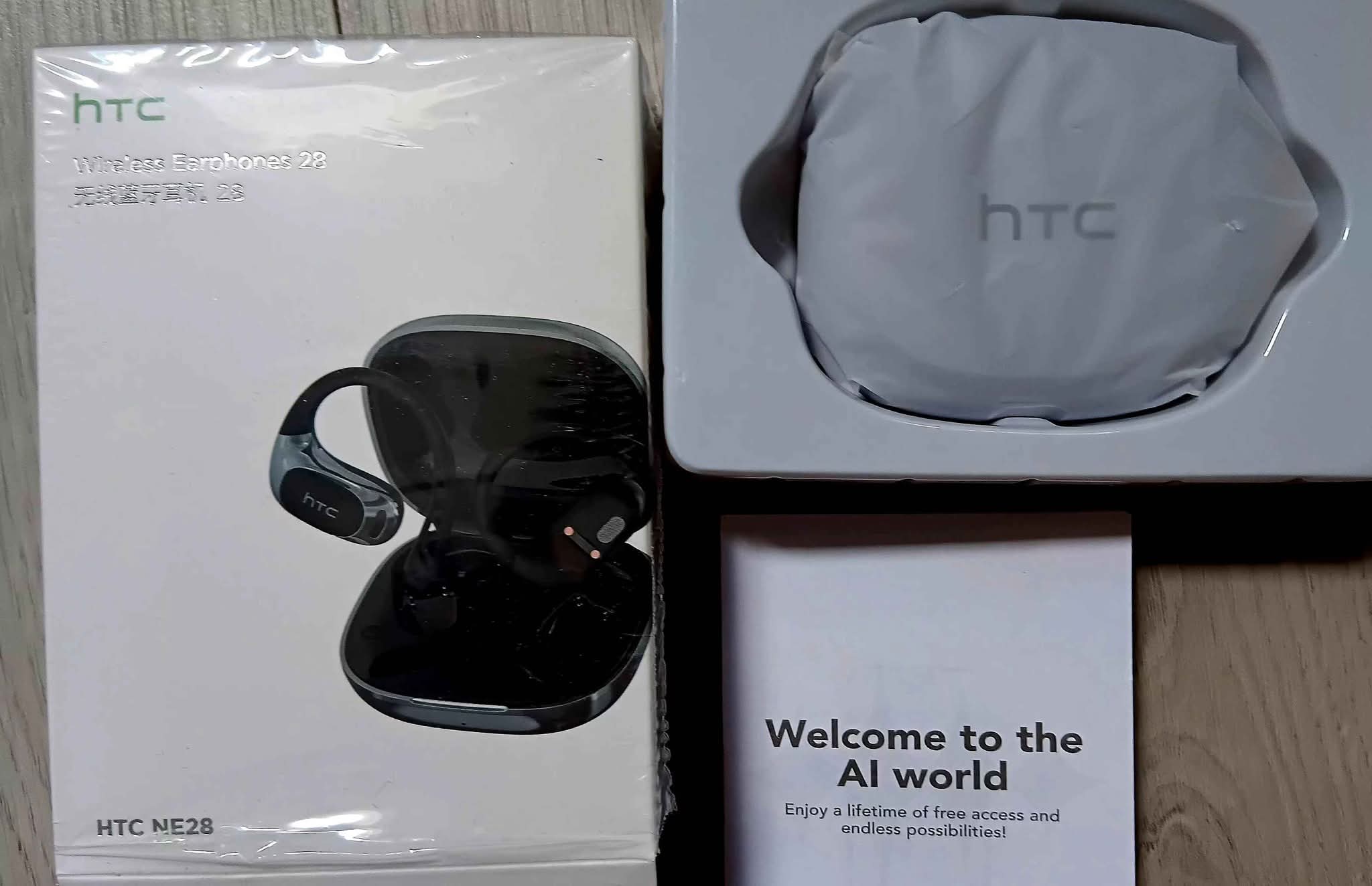 เชียงใหม่มือสองราคาถูก | หูฟังแปลภาษา ai แบรนด์ HTC NE28 (สีม่วง ...