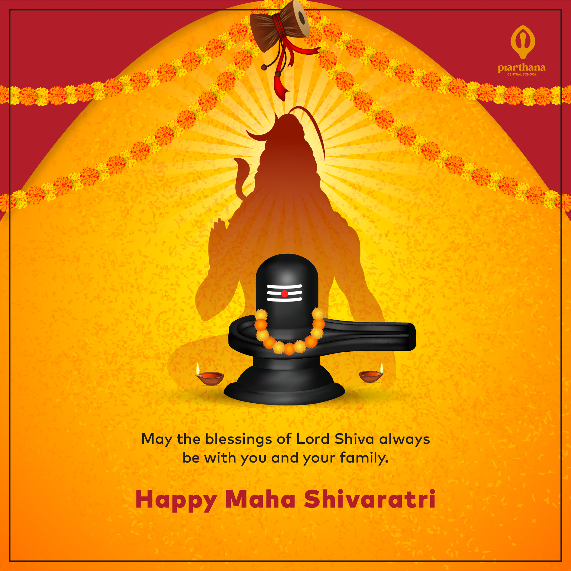 Prarthana - May the divine blessings of Lord Shiva fill your life with ...