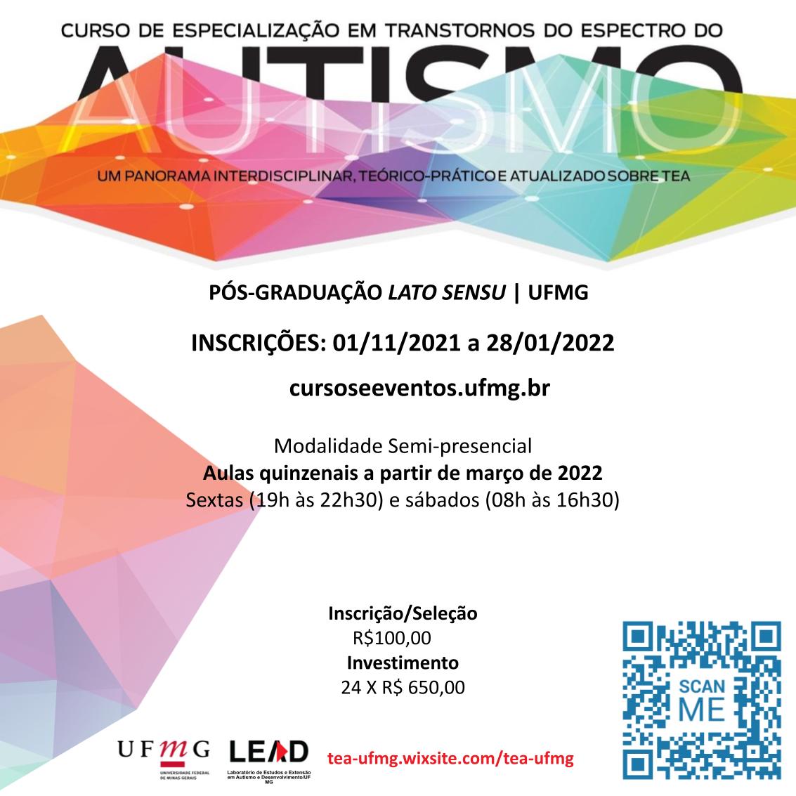 Especialização em Transtornos do Espectro do Autismo
