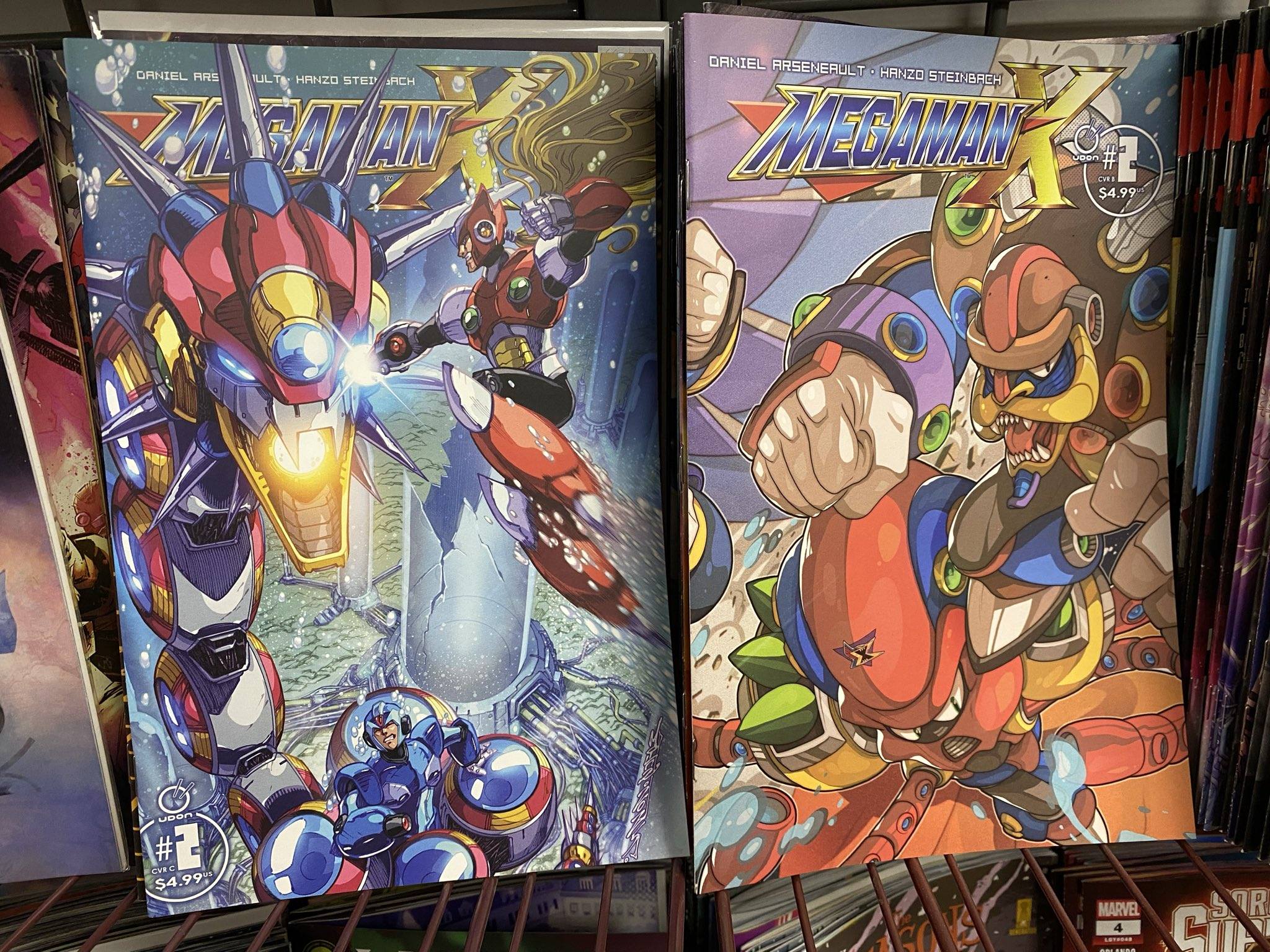 A brief look at the Megaman X Comic #2 Photography by: @Corvinelle
