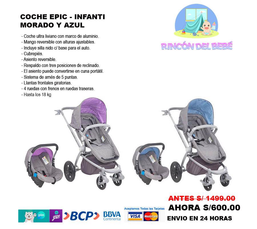 Rincón del bebé - Coche travel system modelo epic marca... | Facebook