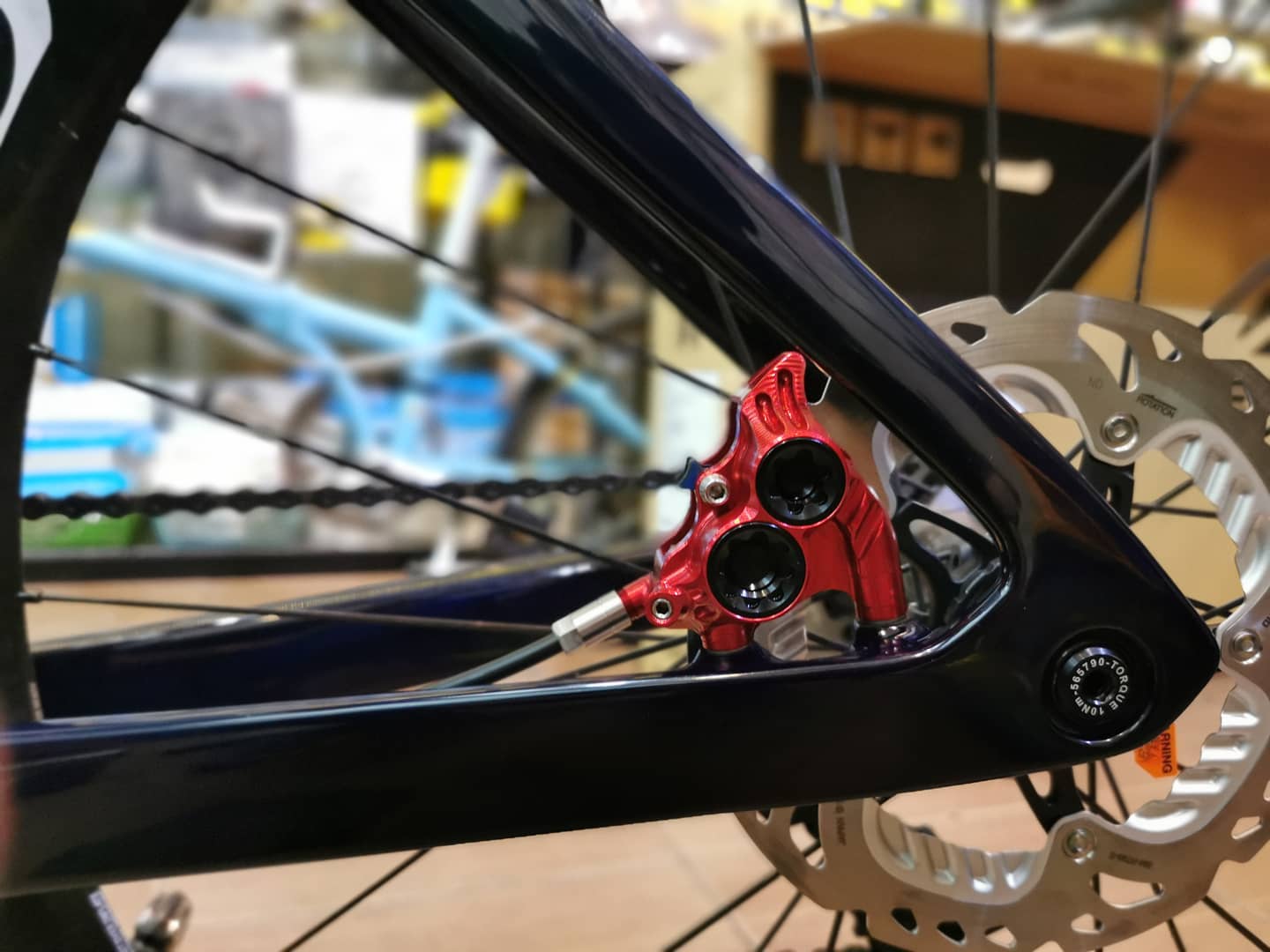 กม.8จักรยาน - #HOPE #TECH #RX4 #CALIPER #HYDRAULIC...