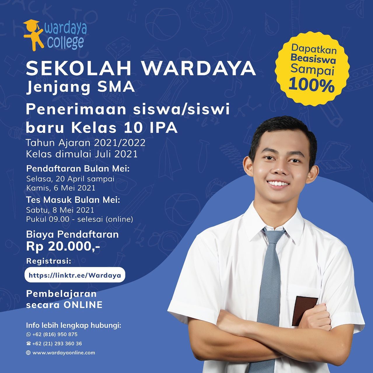 Wardaya College - PENDAFTARAN SMA WARDAYA TAHUN AJARAN 2021/2022 ...