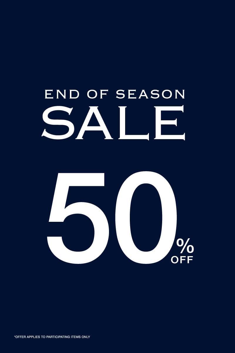 End of Season Sale 50% Off... - Megabangna Shopping Center | Facebook