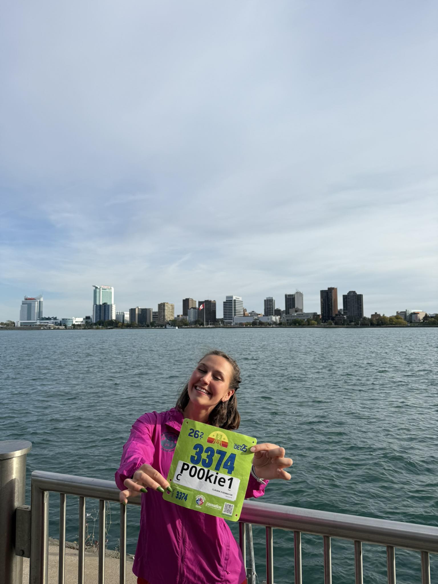 Excited & nervous at the same time for my first 26.2🥹🩷🌟 | Facebook