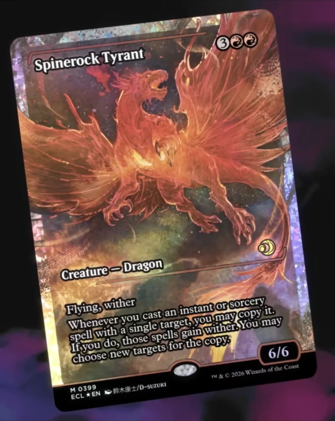 Spicy new Dragon reveal for Lorwyn Eclipsed. | Facebook