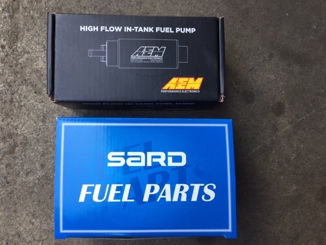 JZX110マークⅡ AEM燃料ポンプ SARDジェットポンプキラー取付