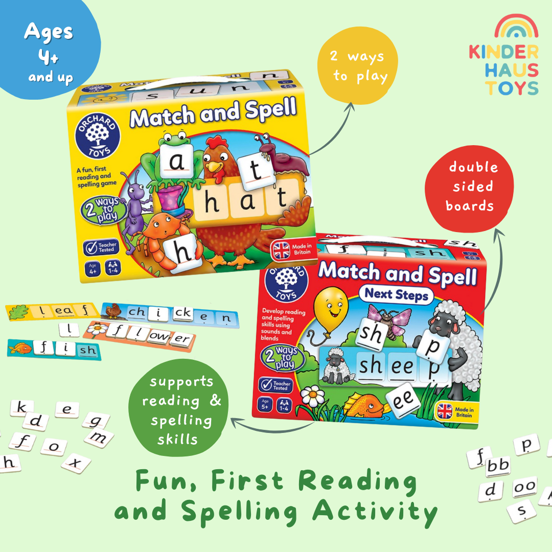 Kinder - Fun, First Reading & Spelling Activity to do together with our ...