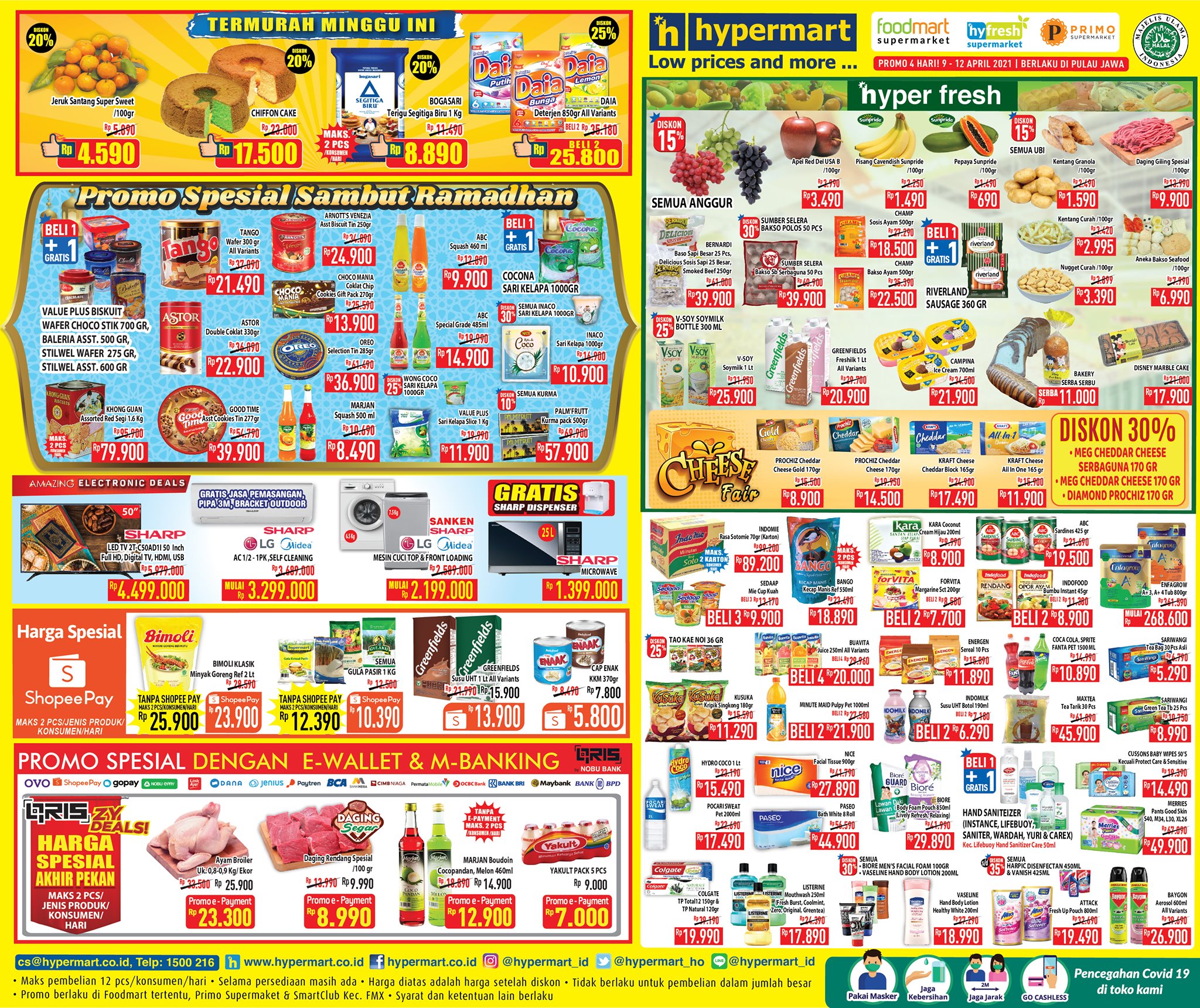 Hypermart - Hallo Hypermart Lovers, yuuk di list belanjaan... | Facebook
