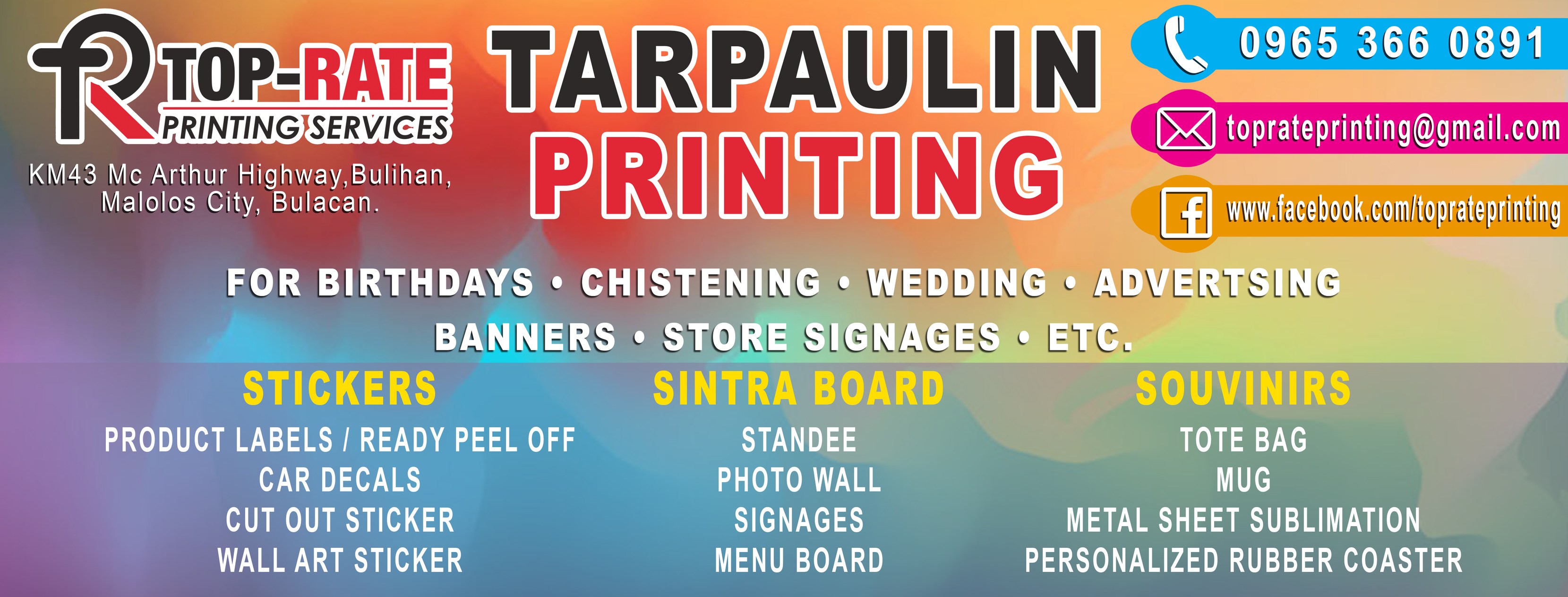 Top-Rate Printing Services | Malolos