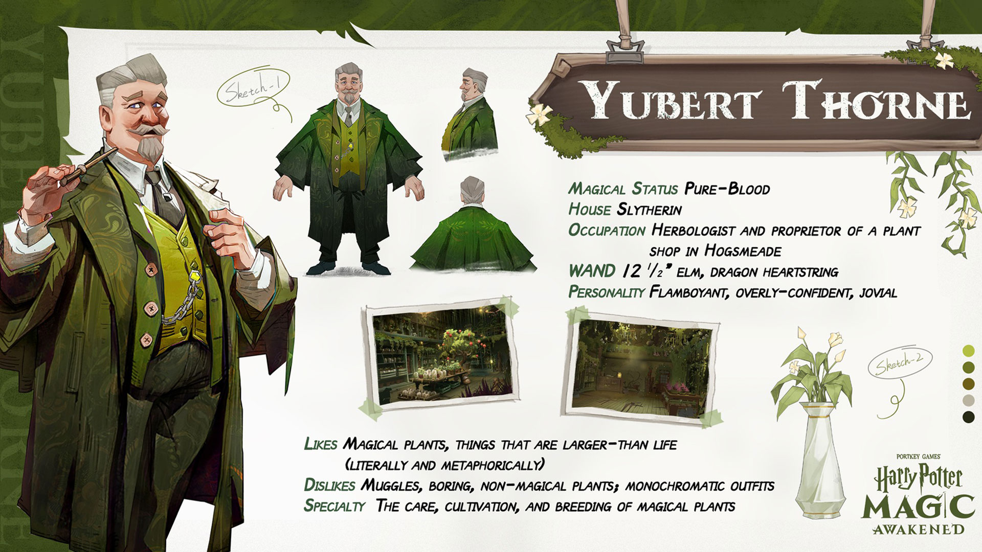 Meet Yubert Thorne! Always... - Harry Potter: Magic Awakened