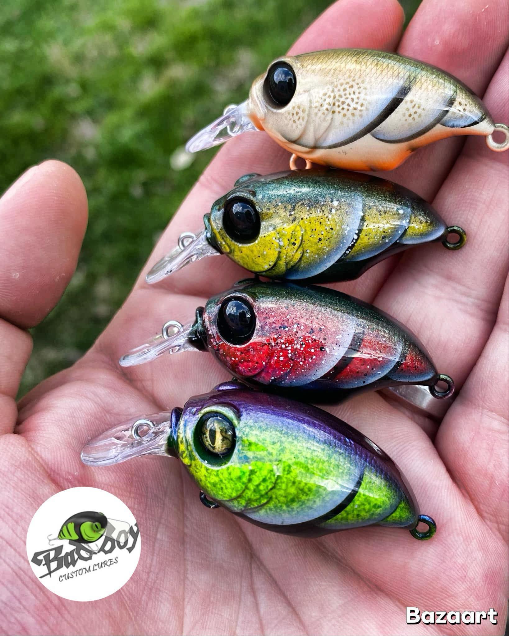 copper fishing lures Junior Optimizer™ lobina-lures Accurate 4.0: 1 Gear COLOR:JR004 BLACK RED RED The Acme Tackle Kastmasters