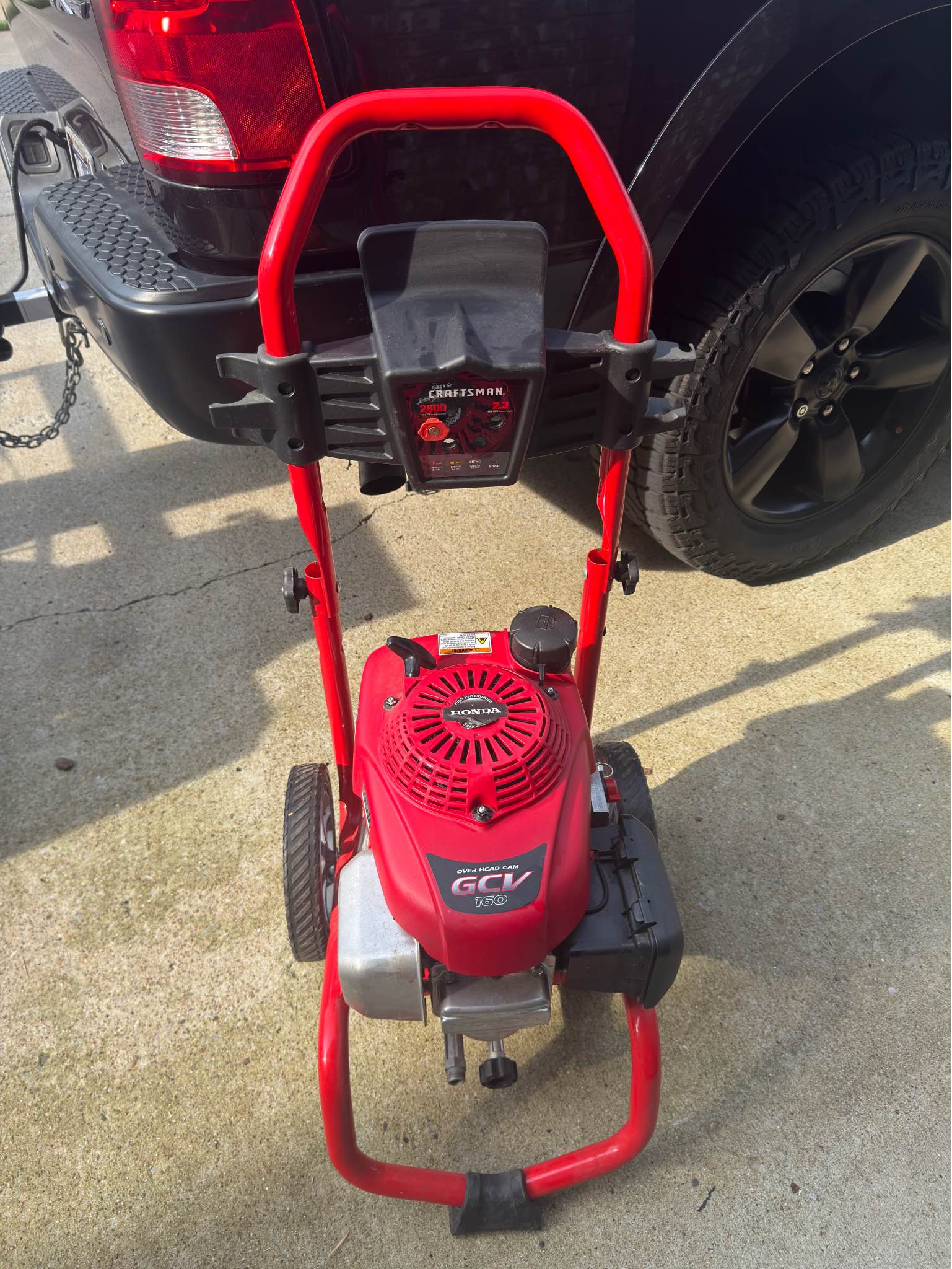 Craftsman Honda motor pressure washer 2800 psi - Pressure Washers ...