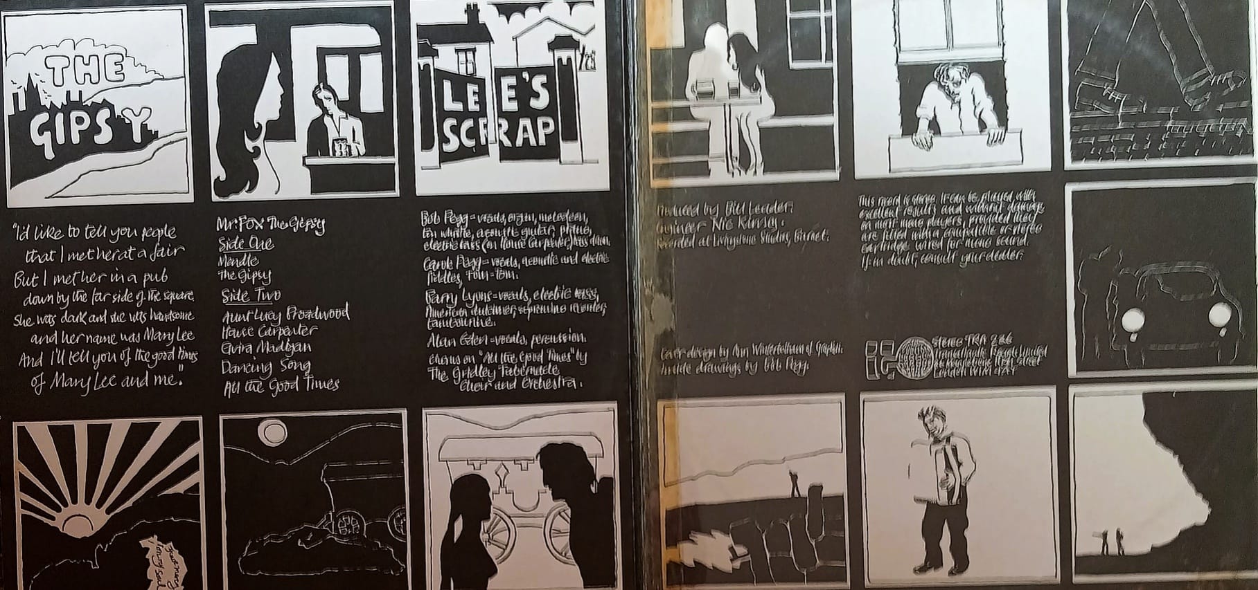 Rare and beautiful.second album by Mr Fox,The Gipsy Transatlantic