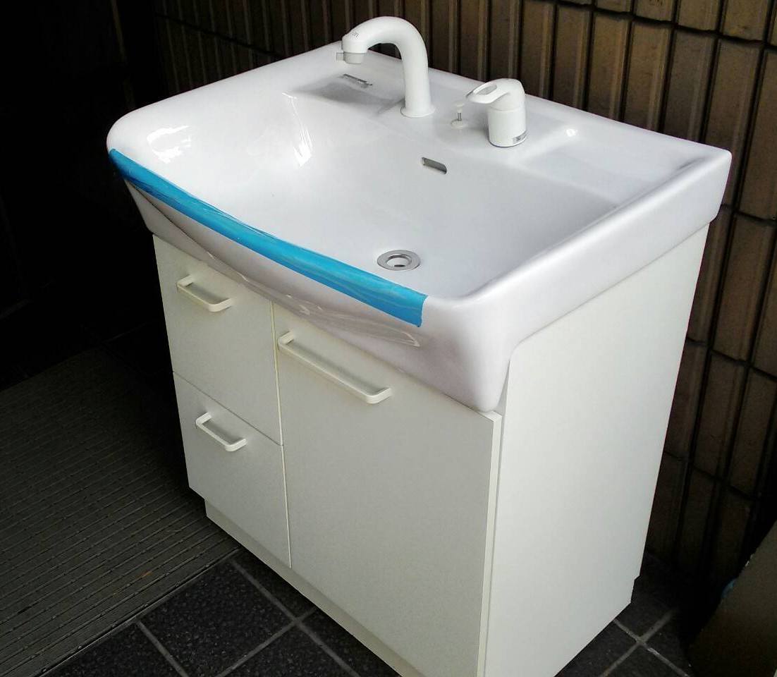 未使用 INAX 洗面台 化粧台FTXH-755S/VP1Wを入荷しました(^^♪