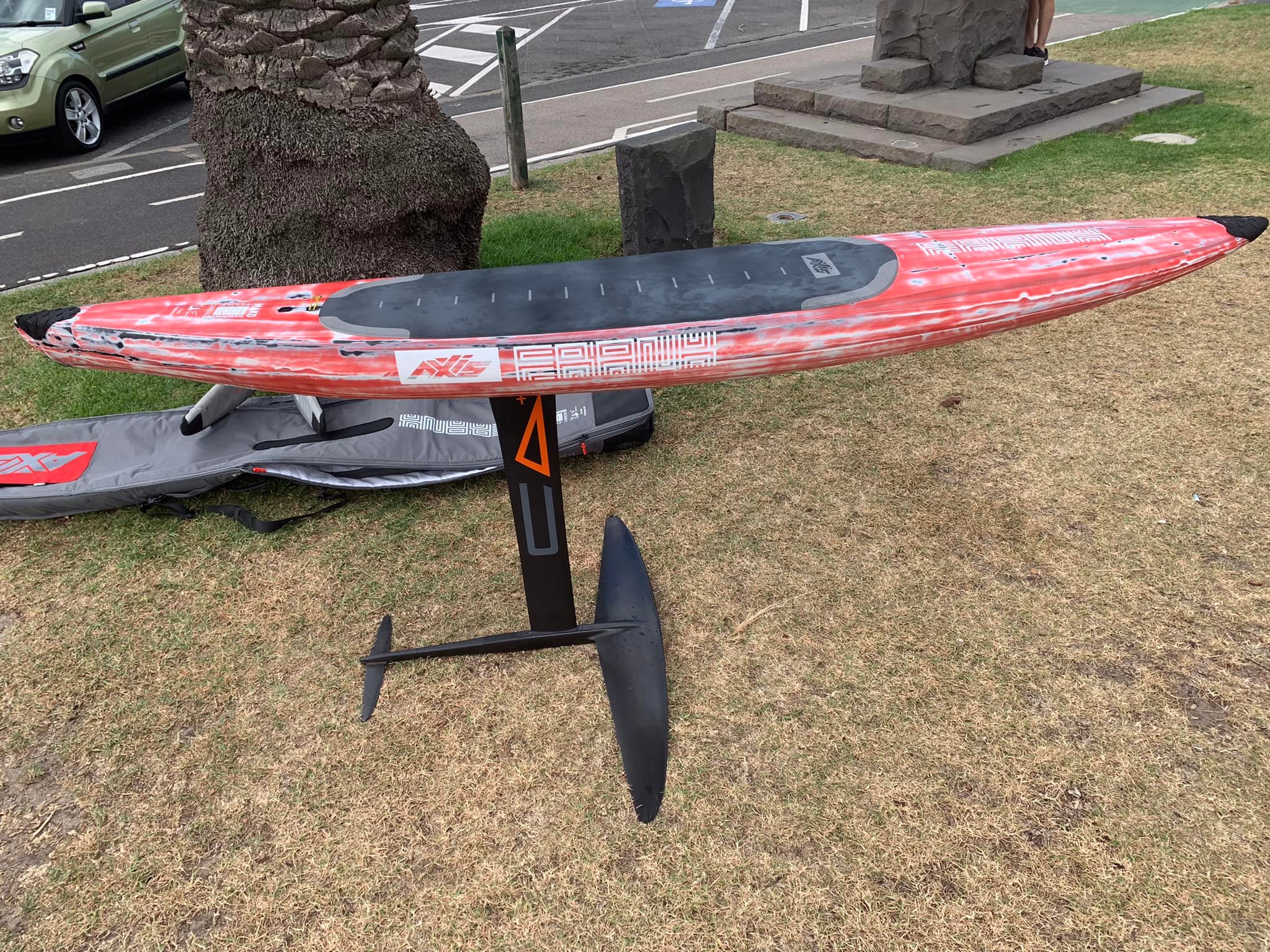 Code Foils Mako 8.2 review for downwind foiling