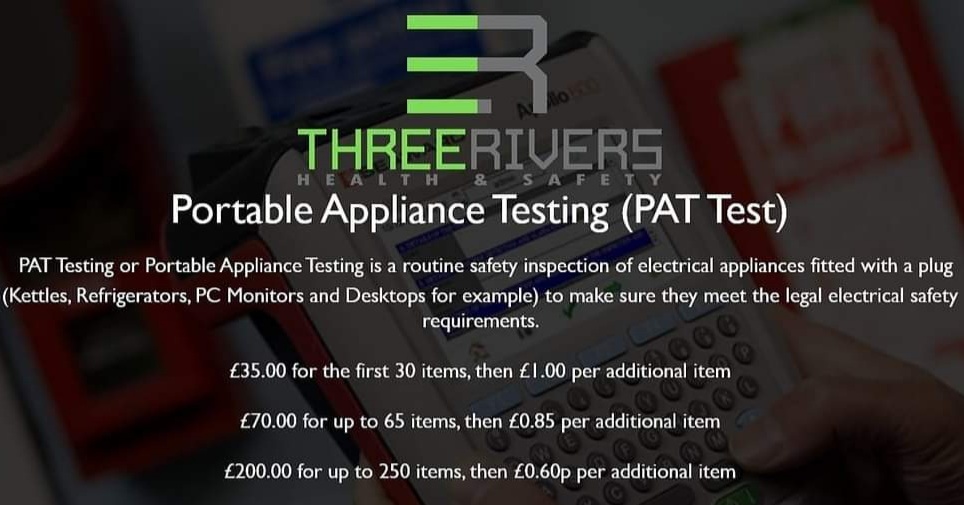 Three - ⚡ PAT Testing ⚡ Full Inspection & PAT Test Asset Inspection ...