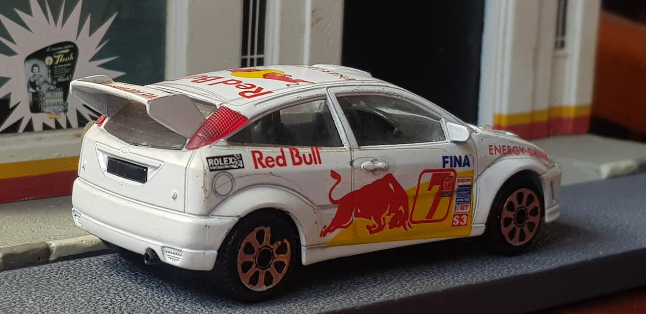 OPO 10 - Modellino Auto Scala 1:43 Compatibile con Ford Focus RS WRC Rally San Marino 2001 Andreucci Giusti - Giochi e Prodotti per l'Età Evolutiva
