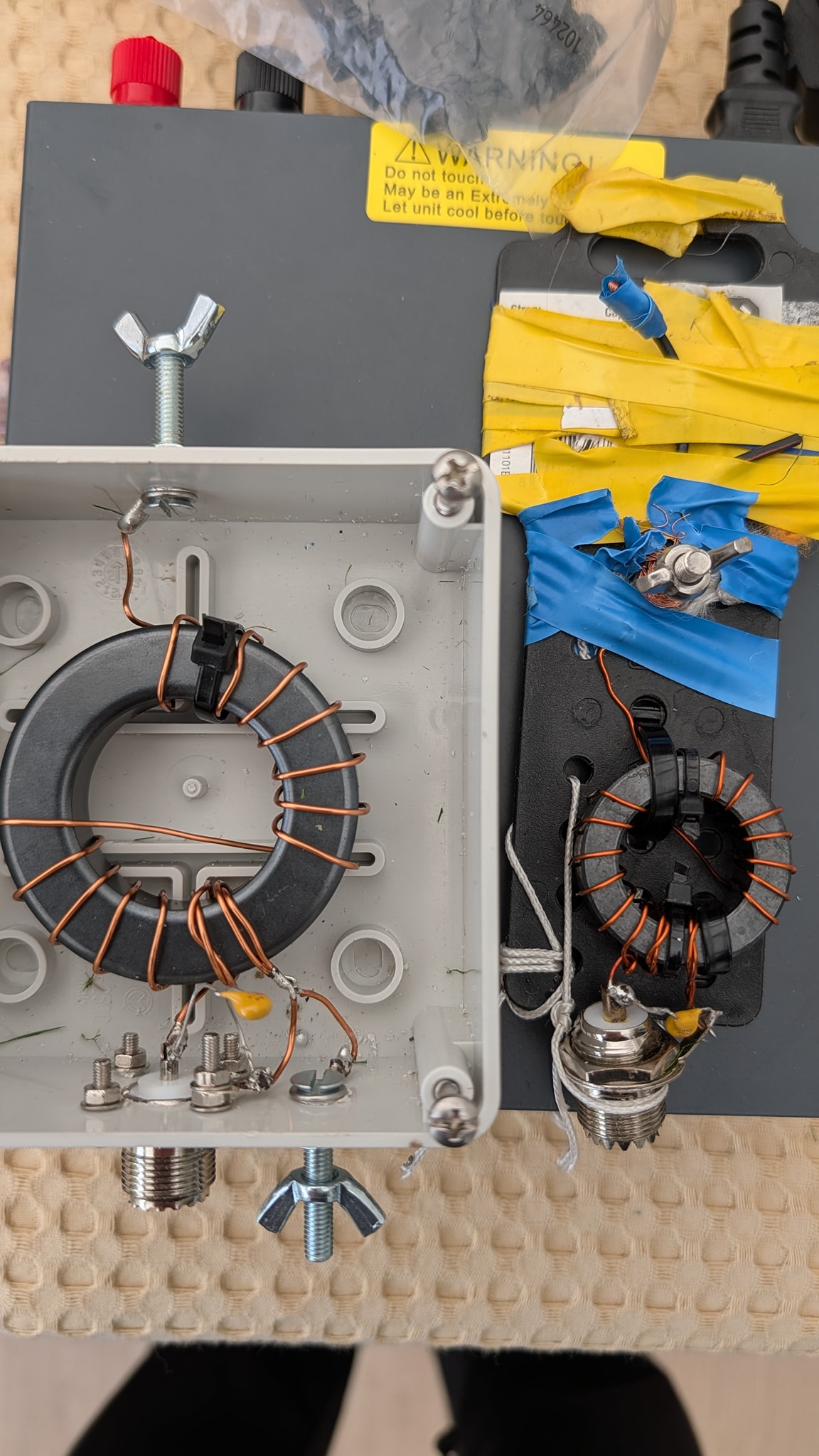 I build an antenna tuner 1.8-50MHz.
