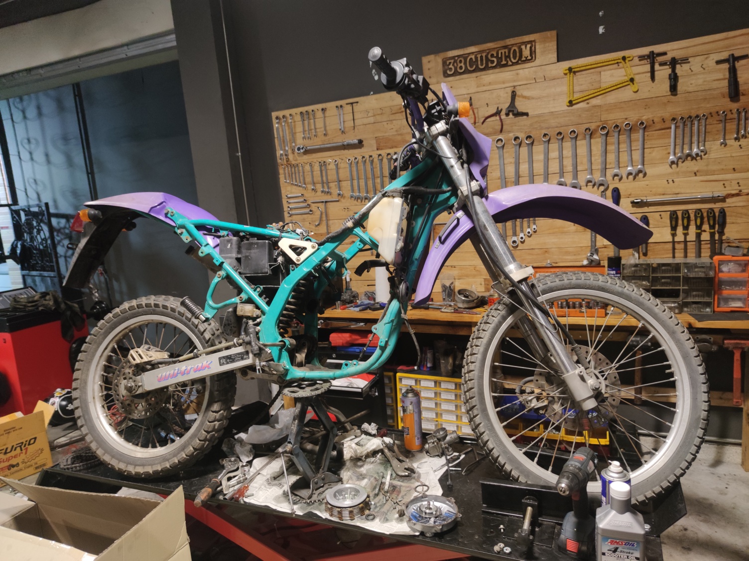 𝟯𝟴 𝘾𝙪𝙨𝙩𝙤𝙢 - Kawasaki KDX 125 ทำพิธี ปลุกวิญญาณ...