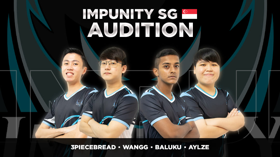Impunity SG is pleased to announce our... - Impunity Esports