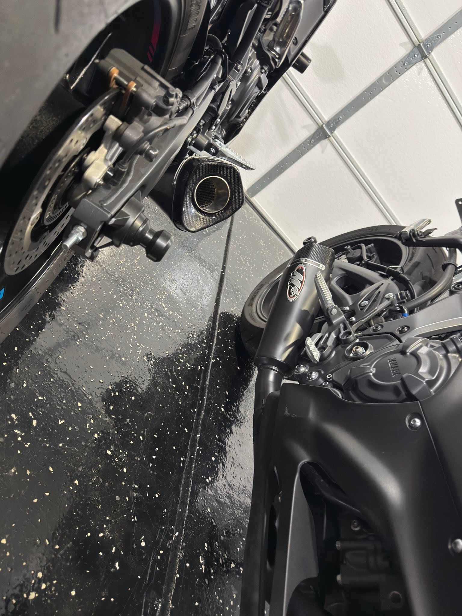 M4 exhaust system for Yamaha R7