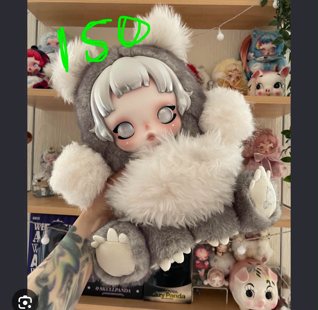 SKULLPANDA CRYBABY まとめ売り Crybaby Plush Gift Set for Trade for Punk Skullpanda Plush
