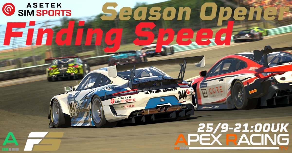 Apex Racing TV - We are pleased to announce that the ultimate GT3 ...