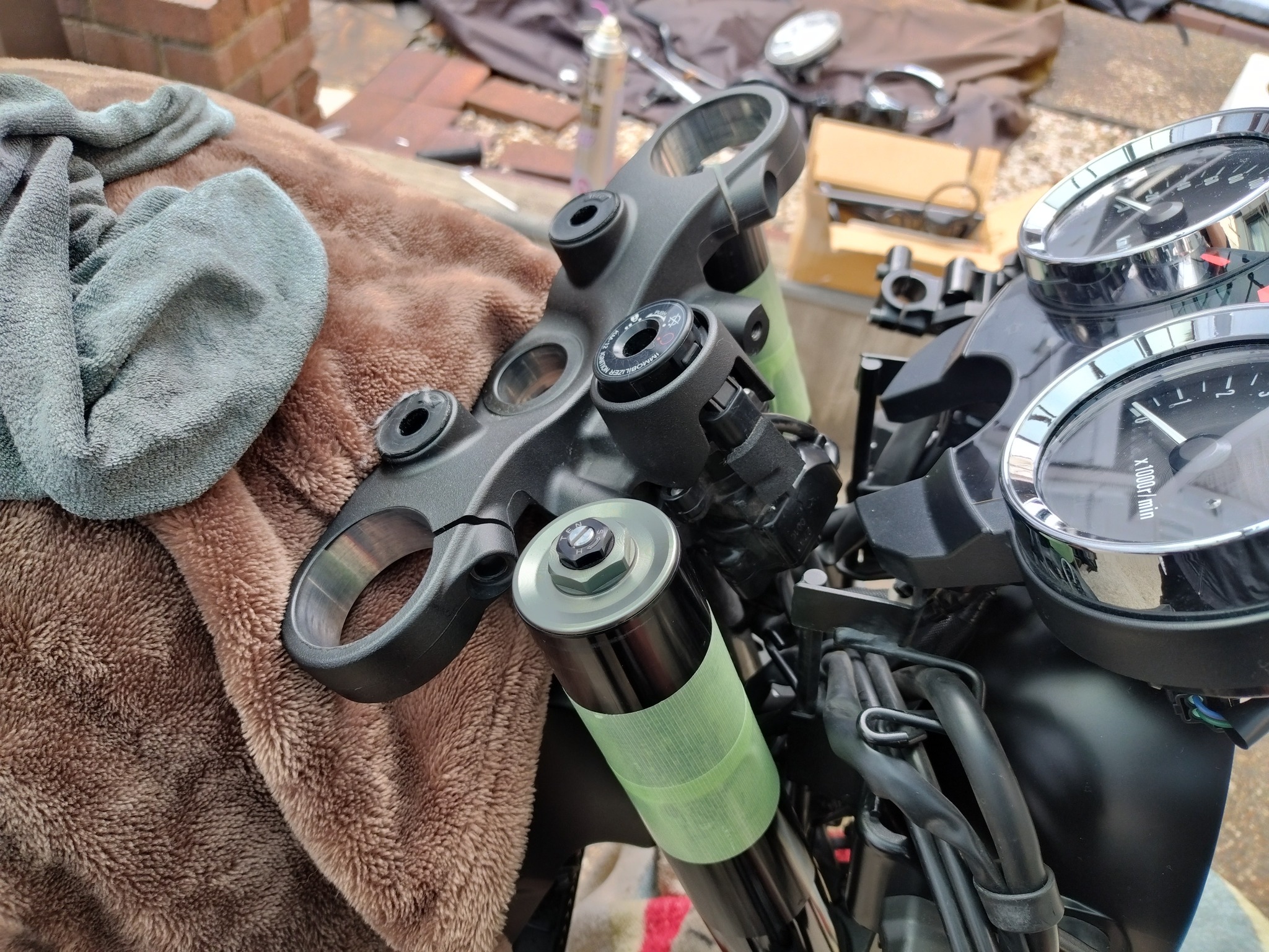 コンチ2型からセパハンに仕様変更しました。 #バイク #kawasaki 