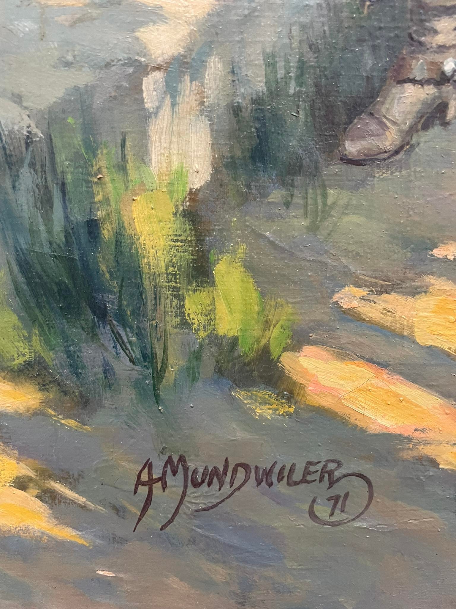 絵画 Cool Waters What is the value of 'Cool Water' art piece?