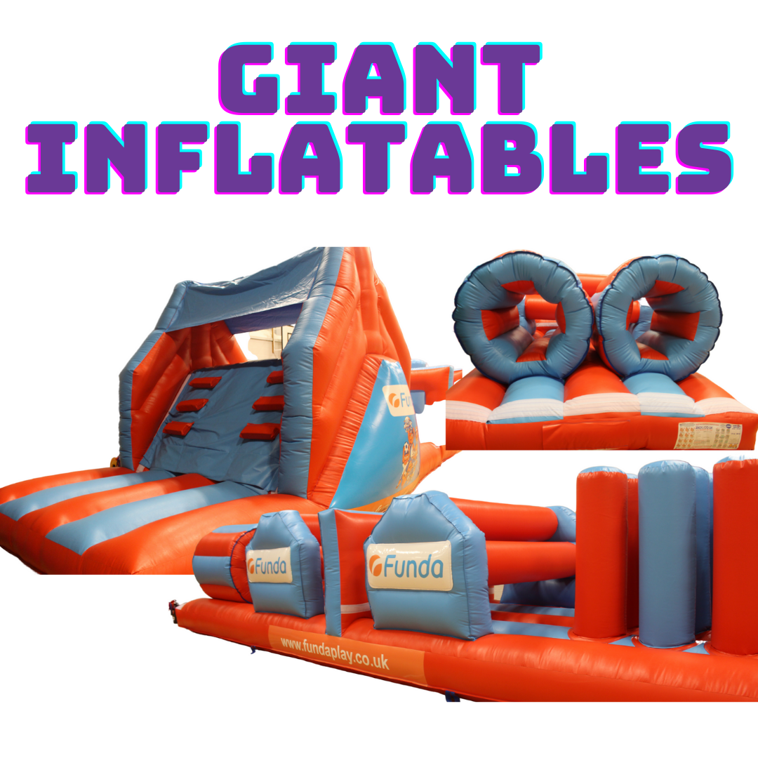 FUNDA - Giant Inflatables Will Be Available At ALL Our... | Facebook