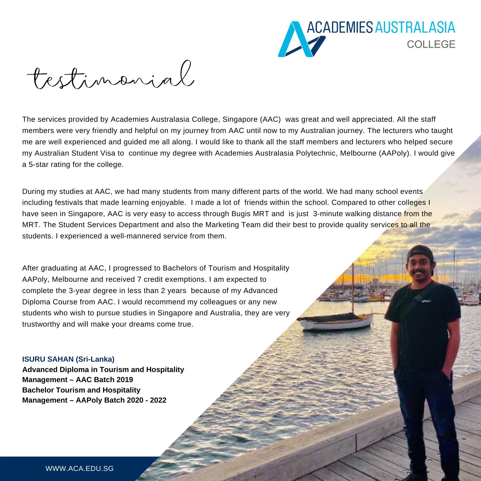 Another Aac Academies Australasia College Singapore Facebook