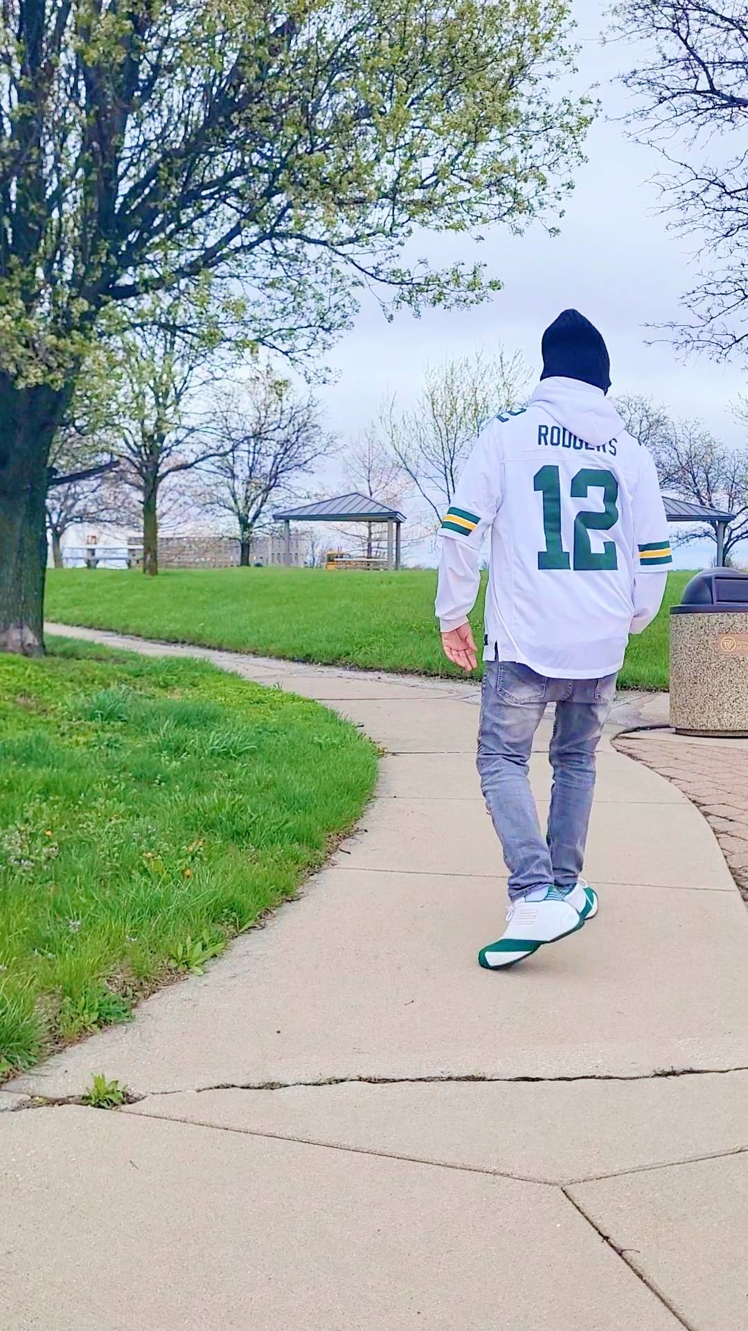 Adidas t mac 1 sneakers with packers jersey