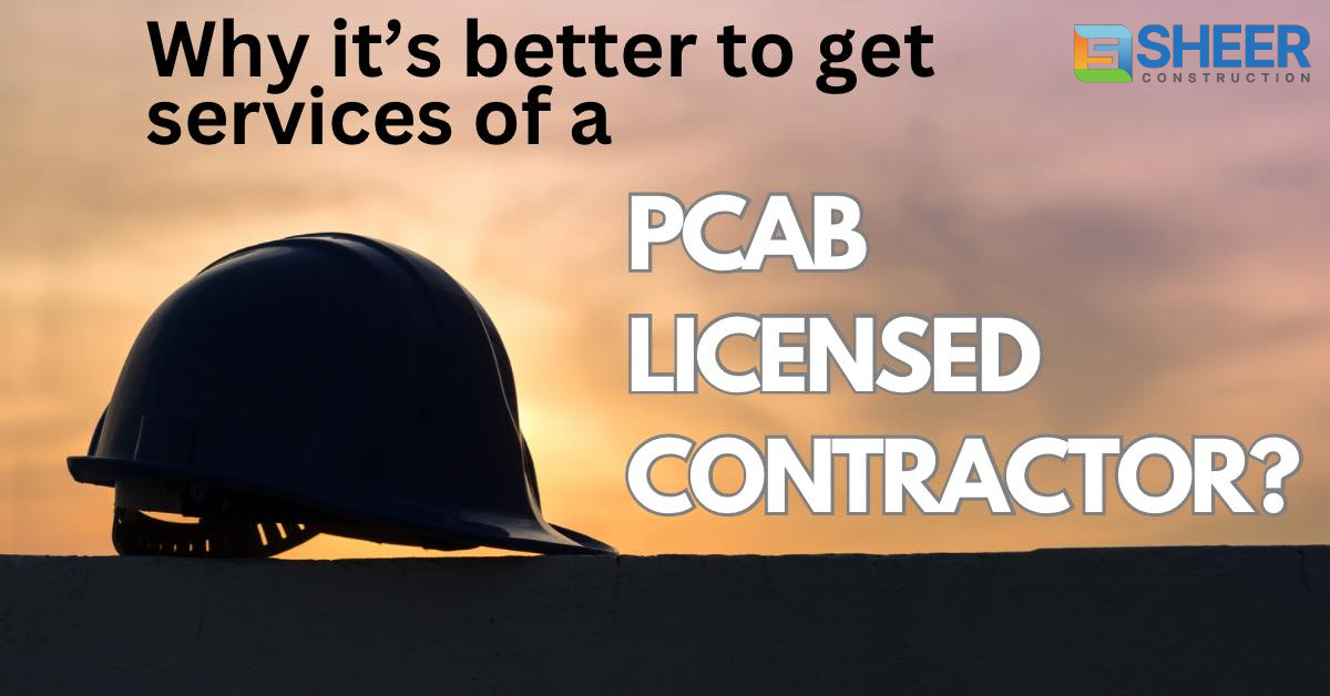 Sheer - While having a PCAB (Philippine Contractors Accreditation Board ...