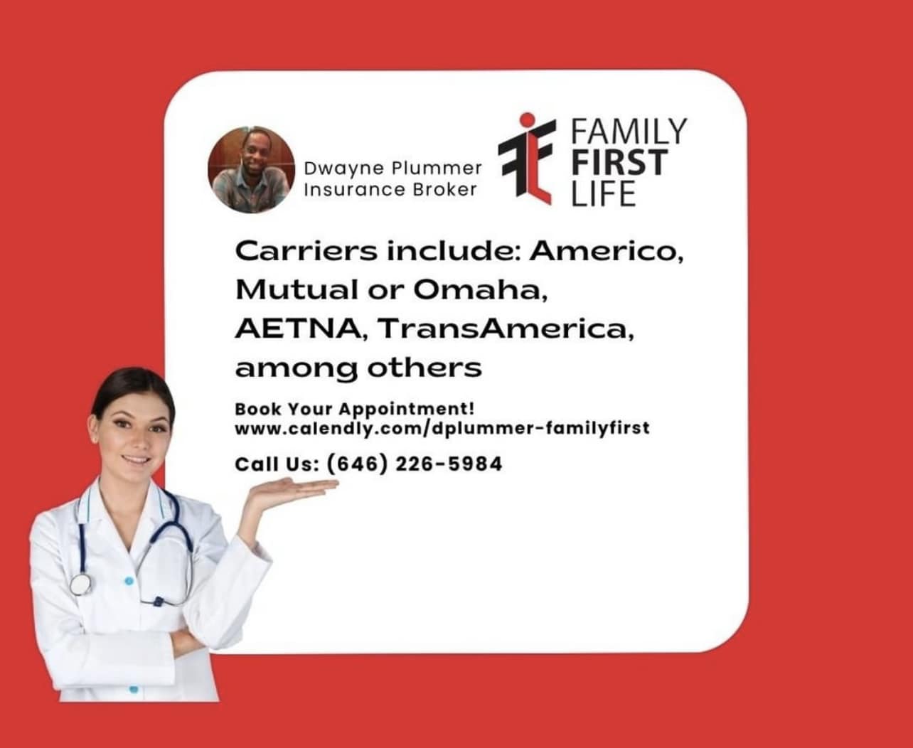 Dwayne Plummer - Family First Life | Stratford CT