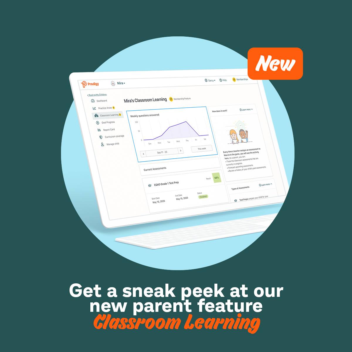 📣 Parents, our new Classroom Learning... - Prodigy Education