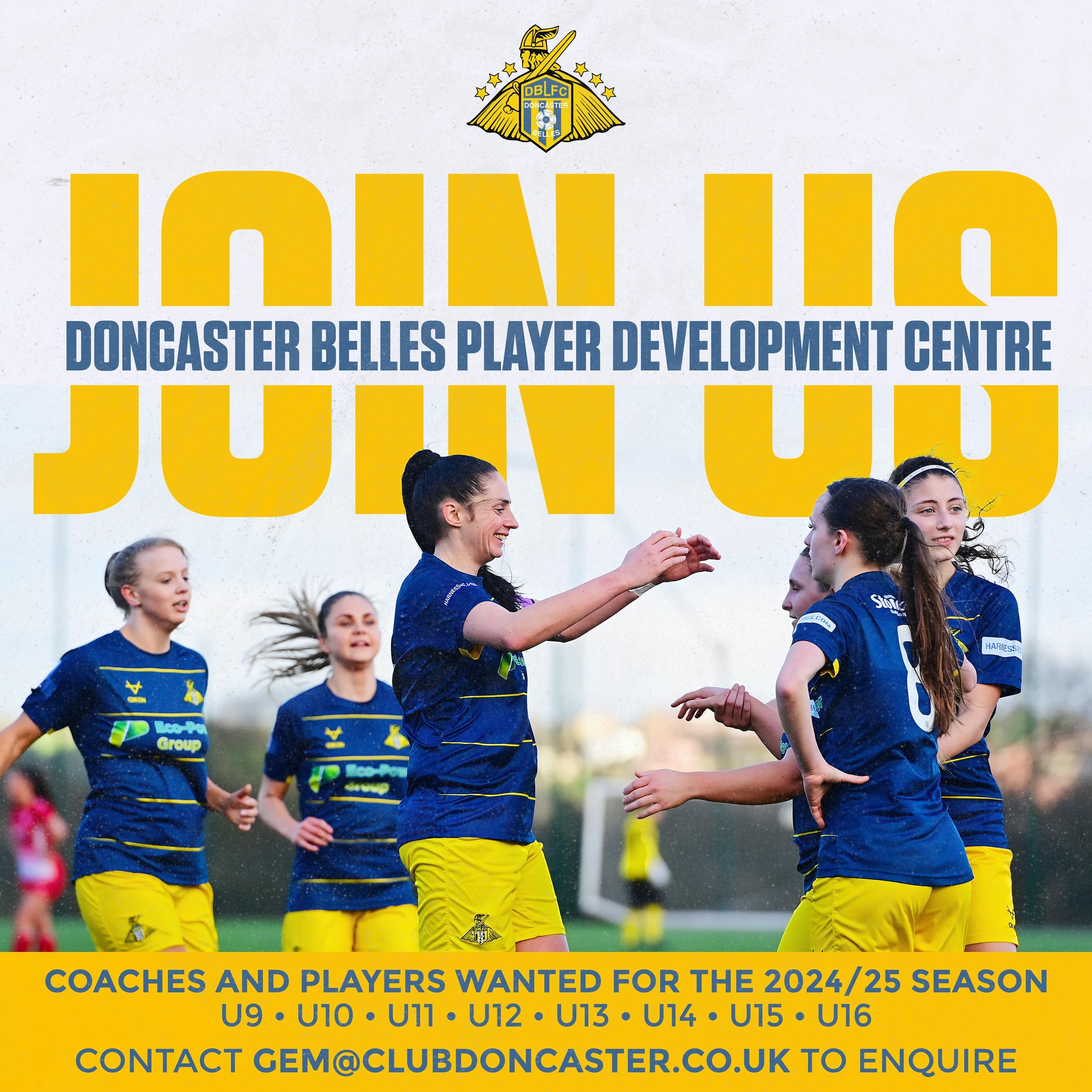 The BIG news has... - Doncaster Rovers Belles Juniors PDC | Facebook