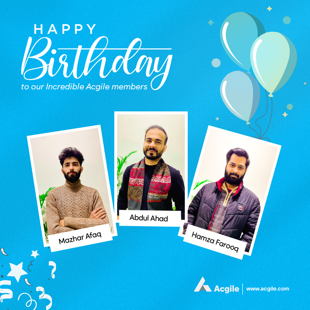 Acgile - Happy Birthday to our incredible team! 🎉🎂... | Facebook