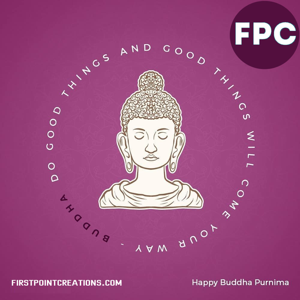 Happy Buddha Purnima ... - First Point Creations | Facebook