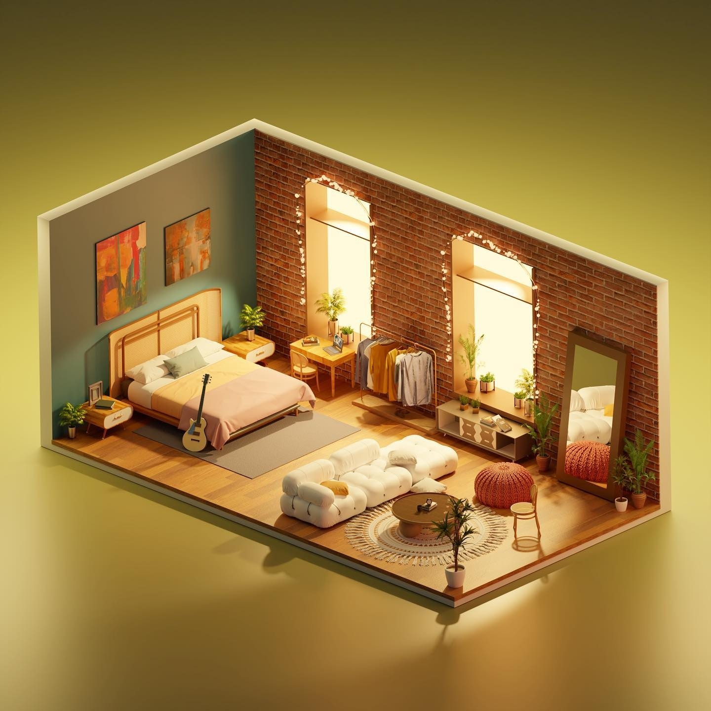 Maddy Interior - ️ 3D Floor Plan Designs 😍 Rate us out of... | Facebook