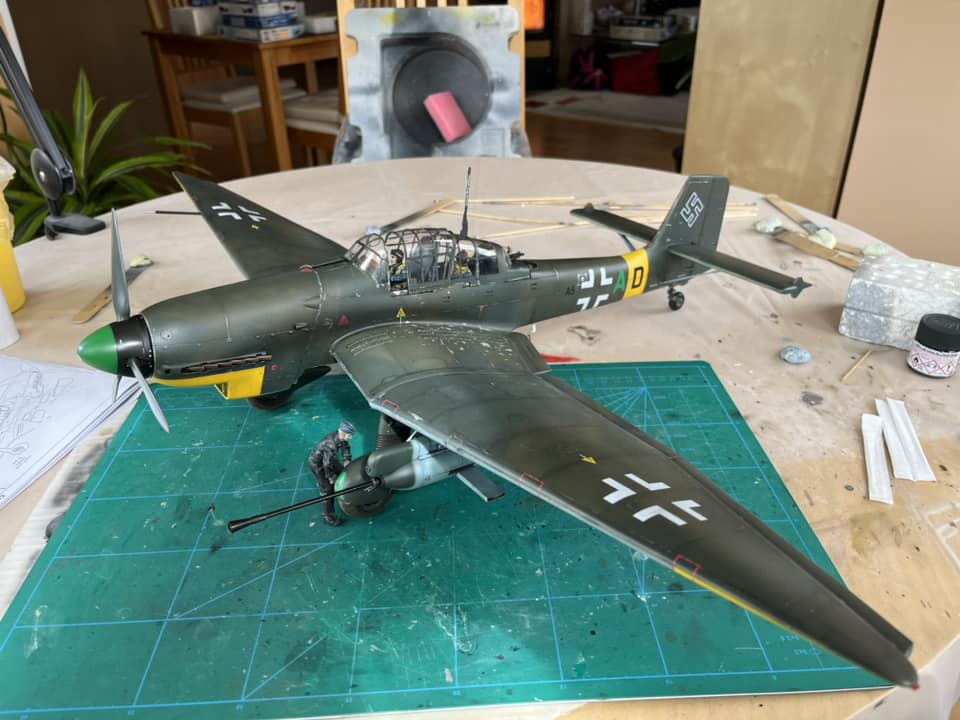 Ju87G Stuka - Kannonenvogel (1/24 Trumpeter )